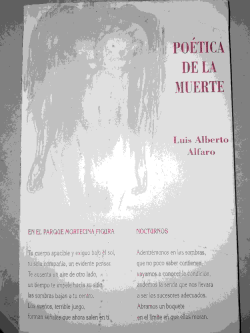 Poetica De La Muerte 1993-1994