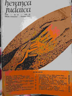 Heranca Judaica N° 35 - V. 20