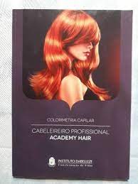 curso profissionalizante  / cabeleireiro profissional academy hair - colorimetria capilar vol. 2