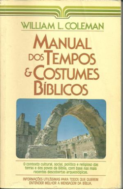 Manual Dos Tempos E Costumes Biblicos