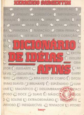 Dicionario De Ideias E Afins