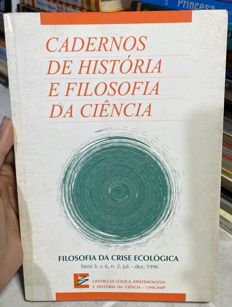 cadernos de historia e filosofia da ciencia - filosofia da crise ecologica