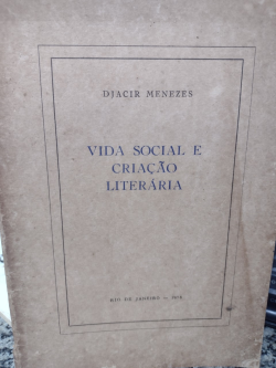 Vida Social E Criacao Literaria