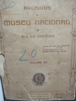 Archivos Do Museu Do Rio De Janeiro V. Xx