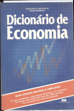 Dicionario De Economia - Sandroni