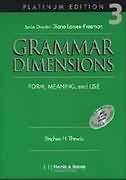 Grammar Dimensions V. 03 - Inclui Cd-rom