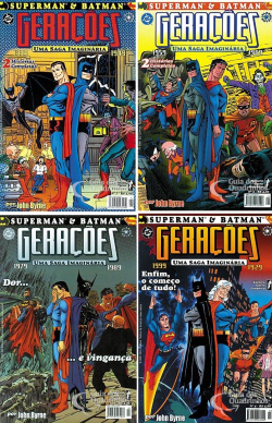 Superman & Batman - Geracoes - Uma Saga Imaginaria - 4 Volumes