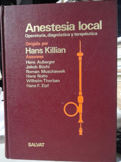 Anestesia Local - Operatoria Diagnostica Y Terapeutica
