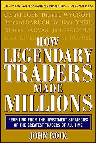 how legendary traders made millions