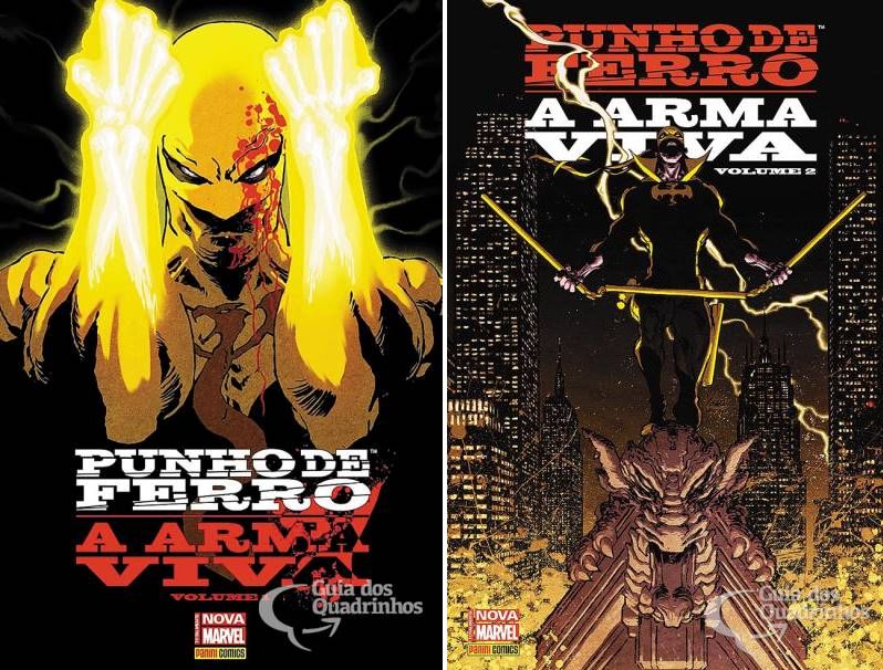 Punho de Ferro - A Arma Viva - 2 volumes