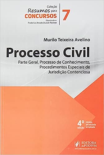processo civil - parte geral, processo de conhecimento, procedimentos especiais de jurisdicao contenciosa