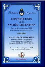 constitucion de la nacion argentina