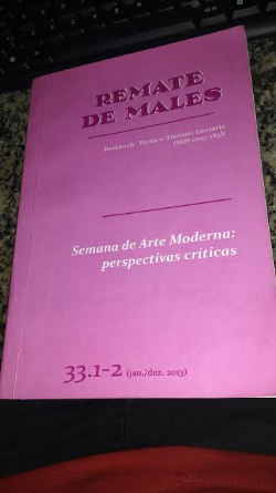 Remate De Males - Revista De Teoria E Historia Literaria