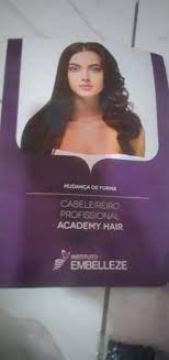 cabeleireiro profissional academy hair - mudanca de forma