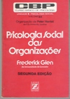 Psicologia Social Das Organizacoes