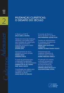 Cadernos Adenauer - Mudanças climaticas o desafio do seculo ano XVII 02