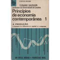 Principios De Economia Contemporanea - V. 1 - A Producao
