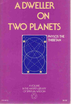 A Dweller On Two Planets Or The Dividing Of The Way