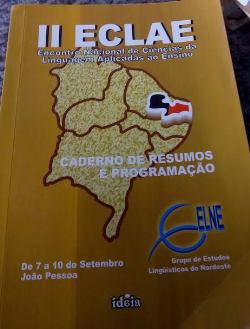 Ii Eclae Encontro Nacional De Ciencias Da Linguagem Aplicadas Ao Ensino - Caderno De Resumos E Programacao