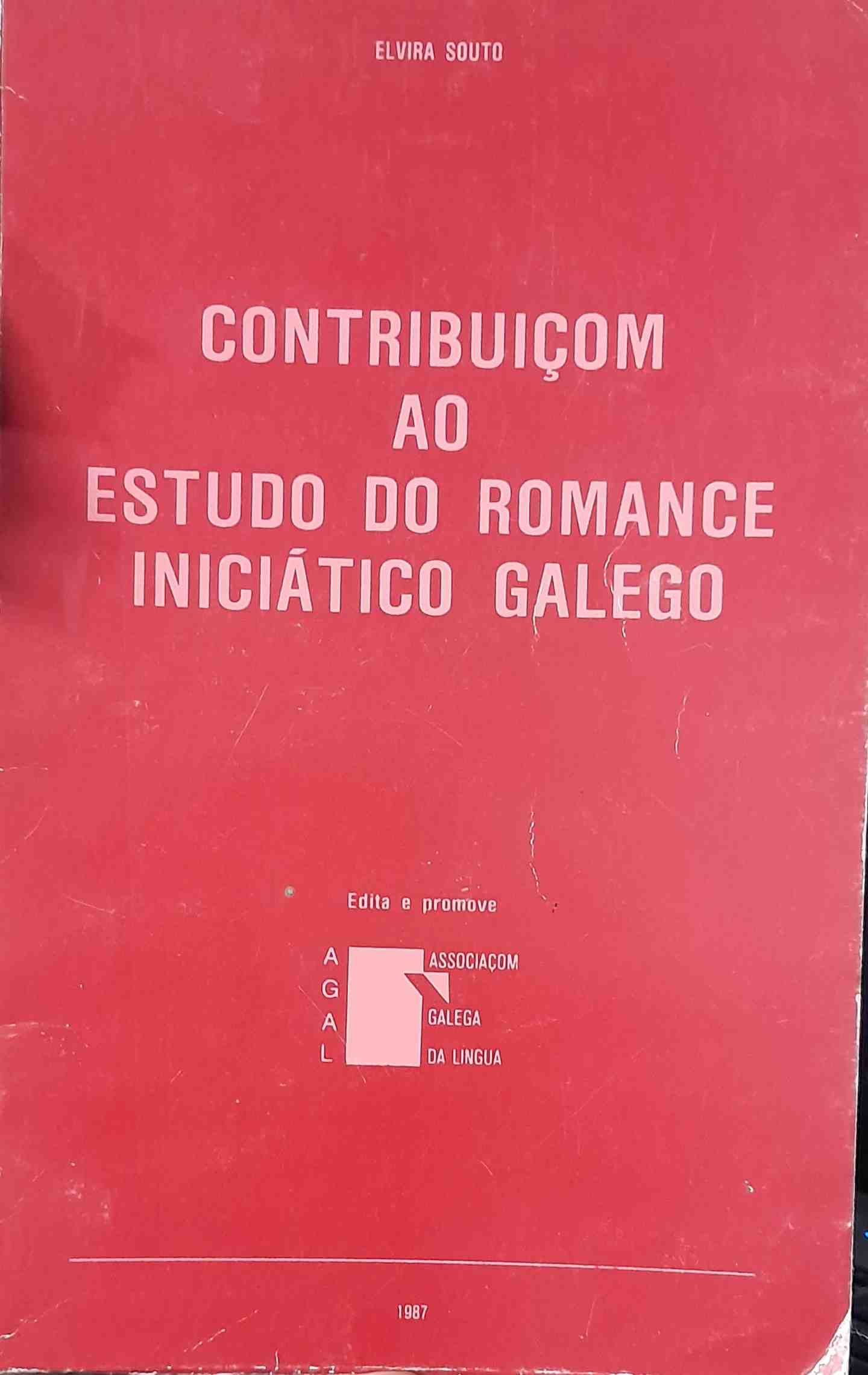 Contribuicom Ao Estudo Do Romance Iniciatico Galego
