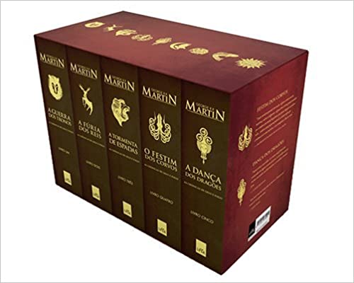 As Crônicas De Gelo E Fogo - box 5 vols.