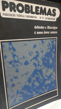 Defender A Nicaragua E Nosso Dever Comum - Problemas Publicacao Teorica E Informativa Nª 15