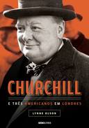 Churchill e três americanos em Londres