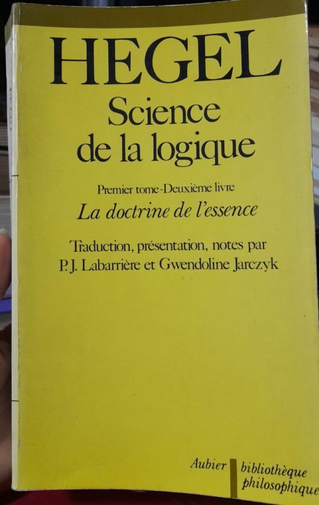 Science De La Logique