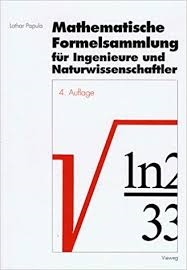 Mathematische Formelsammlung Fur Ingenieure Und Naturwissenchaftler