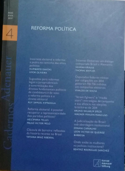 Cadernos Adenauer 4 - Ano Xviii / 2017 - Reforma Politica
