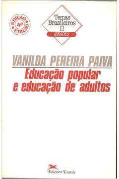 Educacao Popular E Educacao De Adultos