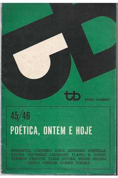 Poetica Ontem E Hoje