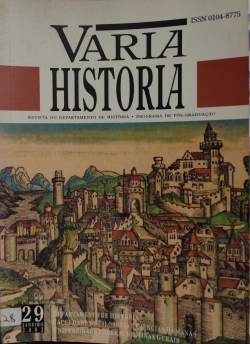 Revista Do Departamento De Historia - Programa De Pos-graduacao - Varia Historia
