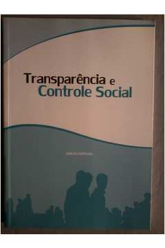 Transparencia E Controle Social / Revista Do Tribunal De Contas Do Estado De Minas Gerais Ano 1 Nº 1 Dez 1983 - Edicao Especial