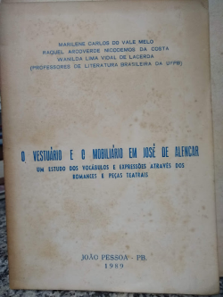 O Vestuario E O Mobiliario Em Jose De Alencar