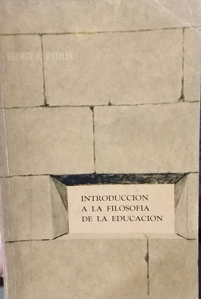 introduccion a la filosofia de la educacion