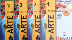 Arte No Cotidiano Escolar 04 Vols - Inclui Moldes