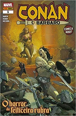 Conan O Barbaro - O Horror Da Feiticeira Rubra V. 01