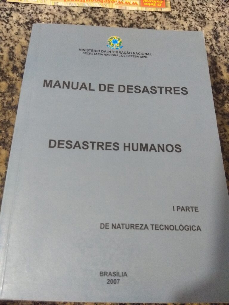 Manual De Desastres / Desastres Humanos 3 Partes