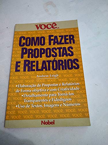 Como Fazer Propostas E Relatorios