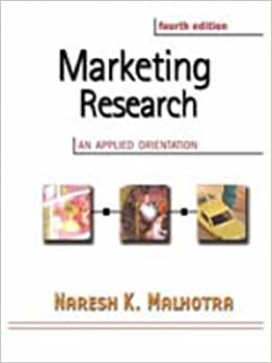 Marketing Research An Applied Orientation - Com Cd
