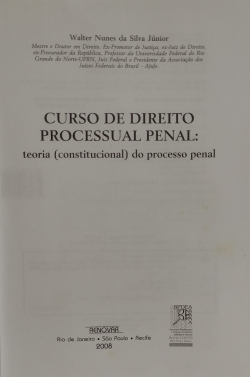 Curso De Direito Processual Penal - Teoria Constitucional Do Processo Penal - Reencardenado