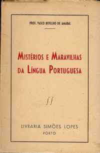 Misterios E Maravilhas Da Lingua Portuguesa