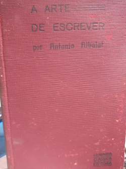 A Arte De Escrever - Ensinada Em Vinte Licoes