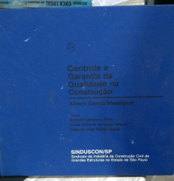 Controle E Garantia Da Qualidade Na Construcao