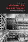 Nao Basta Citar, Tem Que Explicar!