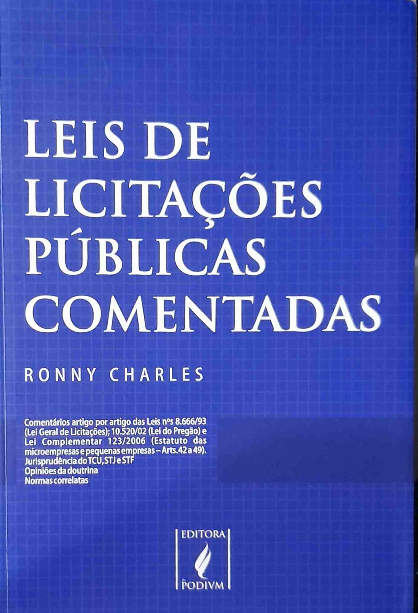 Leis De Licitacoes Publicas Comentadas