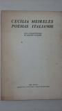 Cecilia Meireles - Poemas Italianos