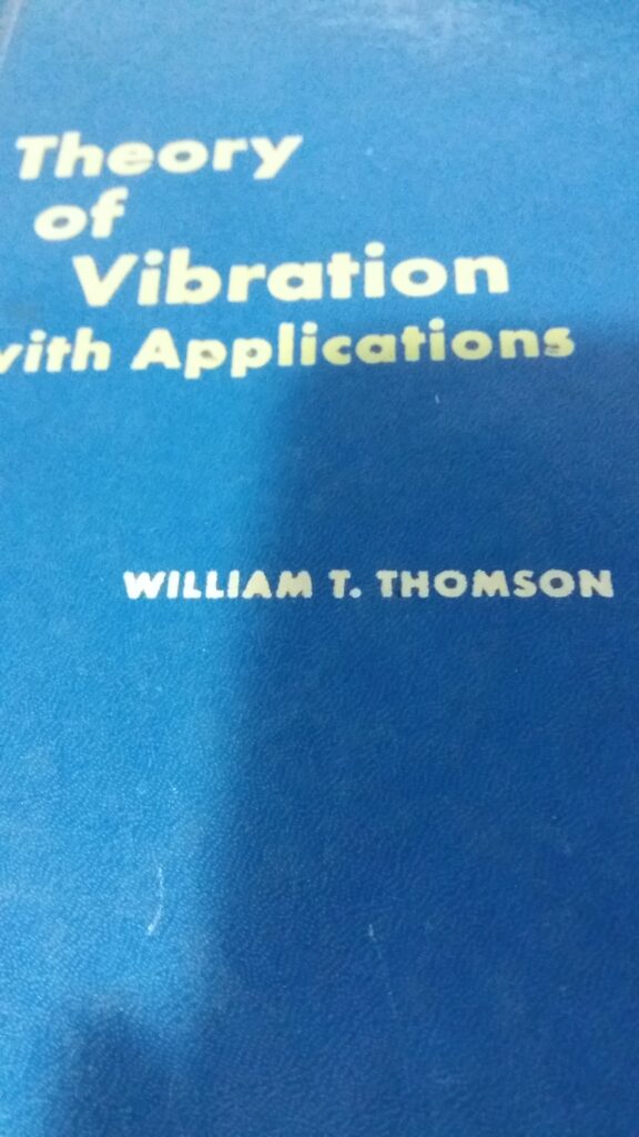 Theory Of Vibration With Applications