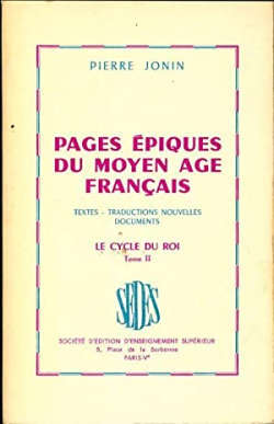 Pages Epiques Du Moyen Age Francais
